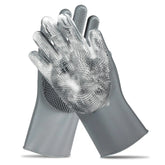 Pet Grooming Gloves – 5-Finger Deshedding & Massage Glove for Dogs, Cats & More